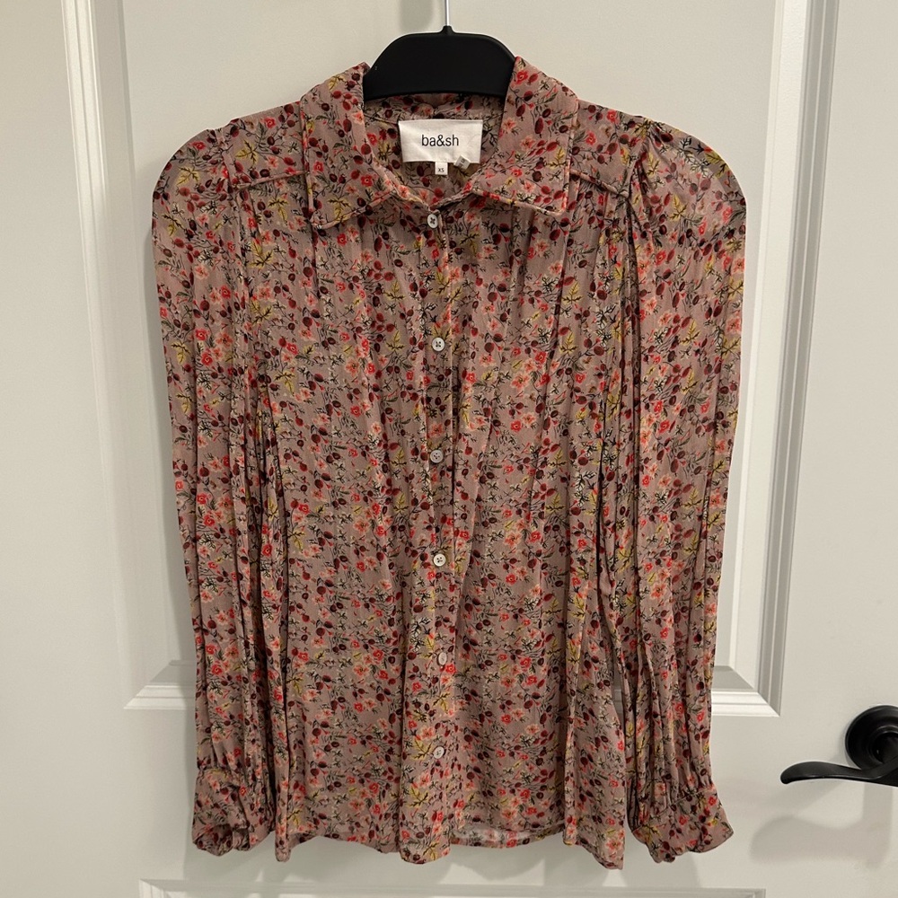 Ba&sh Lady Floral Top